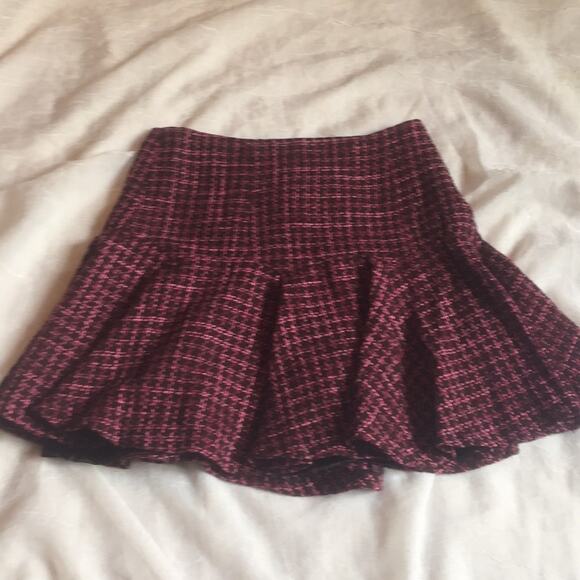 Freeway high waist fit and flair tweed zipper skirt, L - Picture 8 of 11